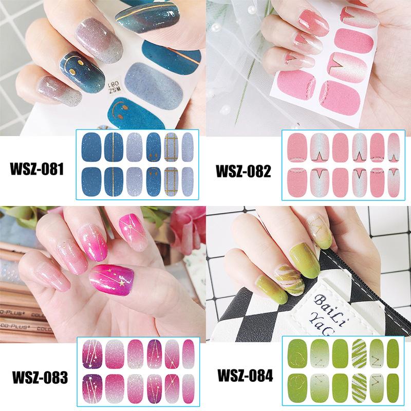 Star Moon Gradient Nail Sticker Bronzing Full Cover Adhesive Shiny Nail Decal Manicure Supplies Dropshipping SMJ, Wsz-082
Star Moon Gradient Nail Sticker Bronzing Full Cover Adhesive Shiny Nail Decal Manicure Supplies Dropshipping SMJ, Wsz-082