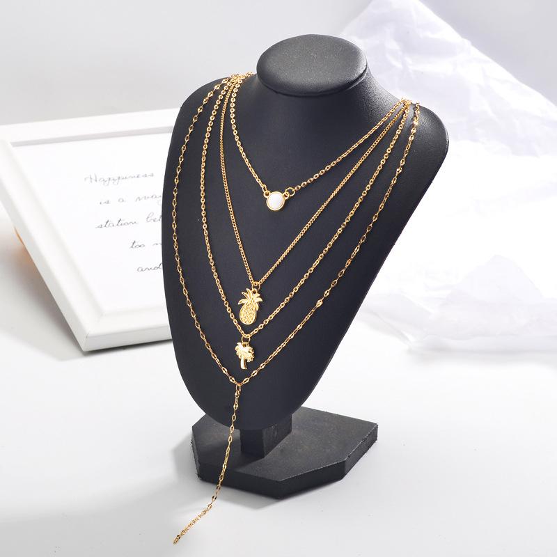 Multilayer Coconut Tree Necklaces & Pendants for Women Vintage Charm Gold Choker Necklace 2020 Bohemian Jewelry Wholesale X209
Multilayer Coconut Tree Necklaces & Pendants for Women Vintage Charm Gold Choker Necklace 2020 Bohemian Jewelry Wholesale X209