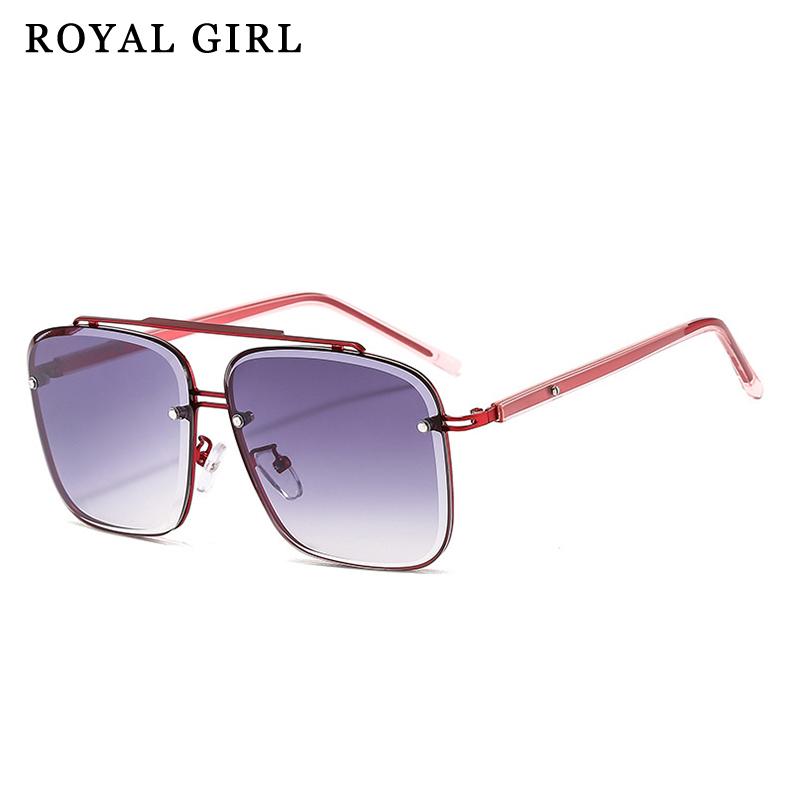 Sunglasses ROYAL GIRL Square Women Fashion Oversized Metal Frame Vintage Glasses Men Shades Retro Gradient Oculos Ss125
Sunglasses ROYAL GIRL Square Women Fashion Oversized Metal Frame Vintage Glasses Men Shades Retro Gradient Oculos Ss125