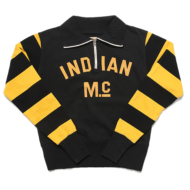 Indian mc half zip stripes men's sweatshirts jersey classic motorcycle racing jacket 135W, White
Indian mc half zip stripes men's sweatshirts jersey classic motorcycle racing jacket 135W, White