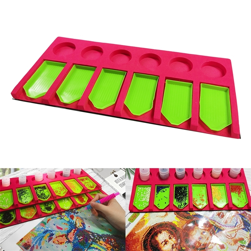 Diamond Painting Tray Organizer Holder DIY Diamond painting kits Painting with Diamand Accessory Christmas Gift 201212
Diamond Painting Tray Organizer Holder DIY Diamond painting kits Painting with Diamand Accessory Christmas Gift 201212