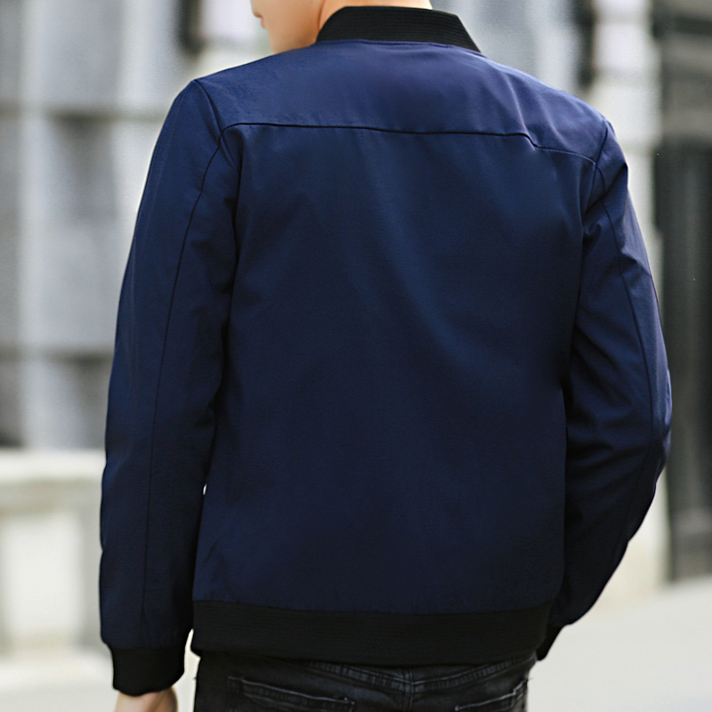 MANTLCONX est Solid Autumn Mens Jackets Male Casual Zipper Summer Jacket Men Spring Casual Outwear Men Thin Jacket Man Autumn 201218