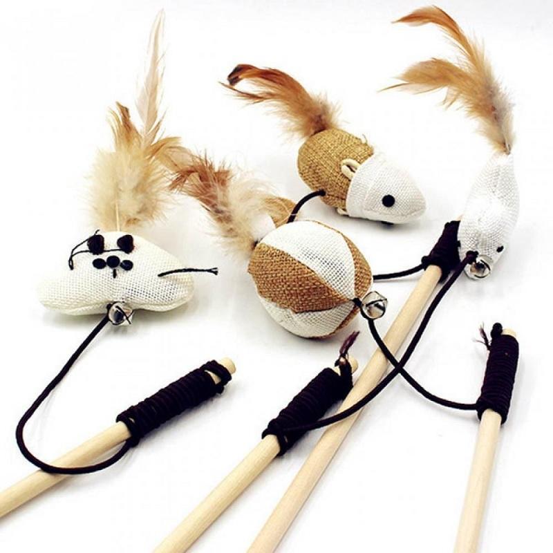 Cat Kitten Toy Interactive With Bells Elastic Rod Mouse Pumpkin Feather Chick Fish Mascotas Wooden Elastic Stick Rope Training
Cat Kitten Toy Interactive With Bells Elastic Rod Mouse Pumpkin Feather Chick Fish Mascotas Wooden Elastic Stick Rope Training