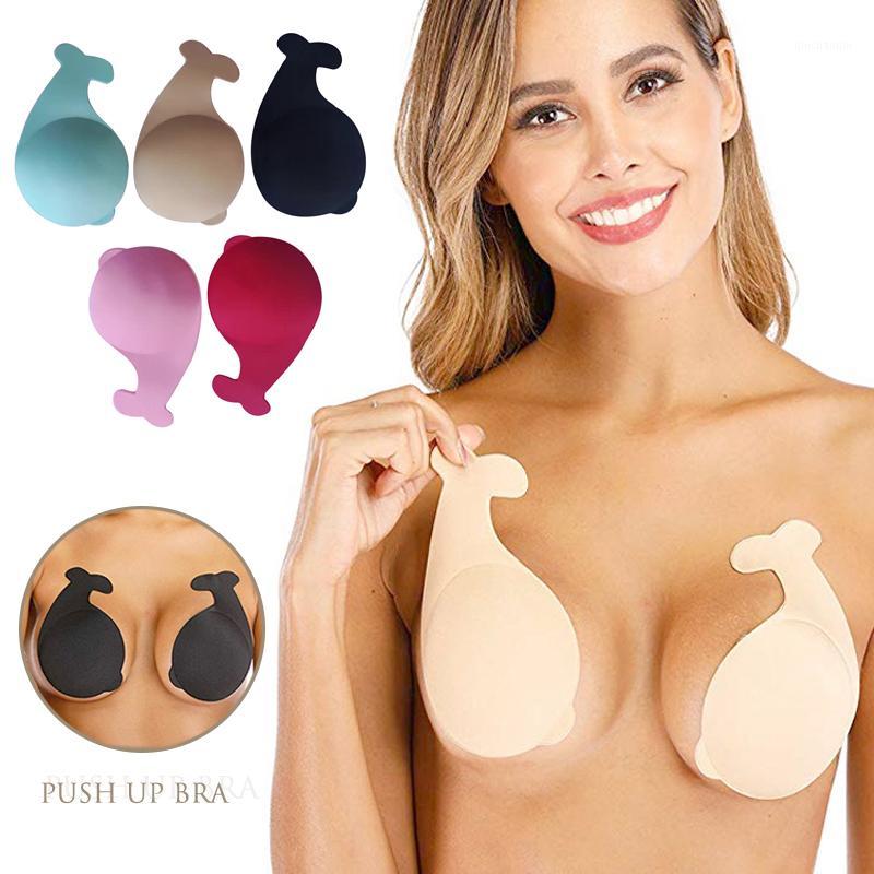 Women Self Adhesive Invisible 2PCS Bra Strapless Push Up Lift Up Bras Reusable Silicone Seamless Yoga Gym Sport Lingerie Femme1, Beige
Women Self Adhesive Invisible 2PCS Bra Strapless Push Up Lift Up Bras Reusable Silicone Seamless Yoga Gym Sport Lingerie Femme1, Beige