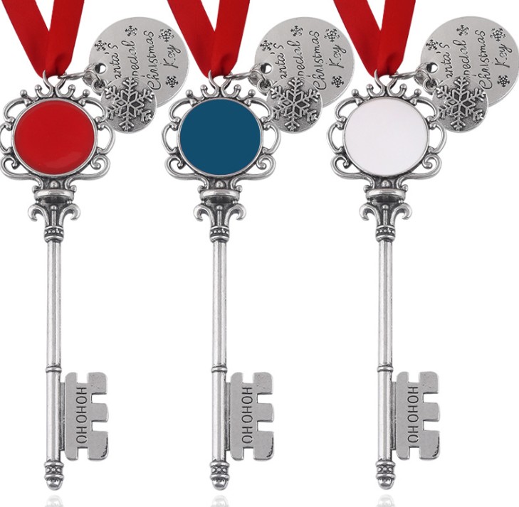 Christmas key chain snowflake ribbon magic key Santa Claus tree decoration gift Christmas Tree Pendants 5 designs
Christmas key chain snowflake ribbon magic key Santa Claus tree decoration gift Christmas Tree Pendants 5 designs