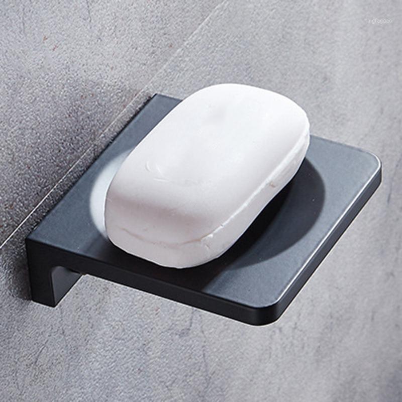 Bowl Type Space Aluminum Black Soap Box Wall-Mounted Bathroom Accessories Product Soap Rack1
Bowl Type Space Aluminum Black Soap Box Wall-Mounted Bathroom Accessories Product Soap Rack1