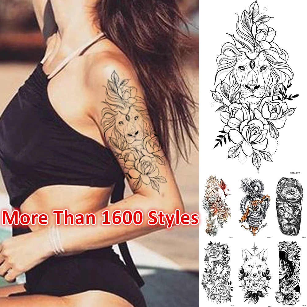 Newest! 1800 Styles half sleeve Tattoo Sticker Arm Temporary Tattoos Halloween Christmas Waterproof stickers accept Customized
Newest! 1800 Styles half sleeve Tattoo Sticker Arm Temporary Tattoos Halloween Christmas Waterproof stickers accept Customized