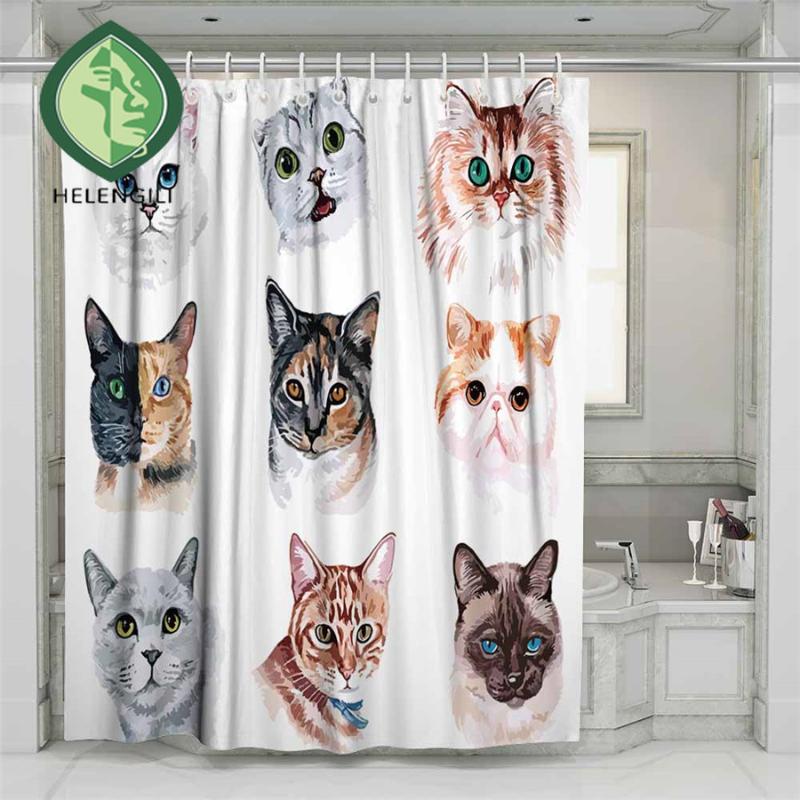 3D Lovely Cartoon Cat Beach Shower Curtain Bathroom Waterproof Polyester Printing Curtains for Bathroom Shower
3D Lovely Cartoon Cat Beach Shower Curtain Bathroom Waterproof Polyester Printing Curtains for Bathroom Shower