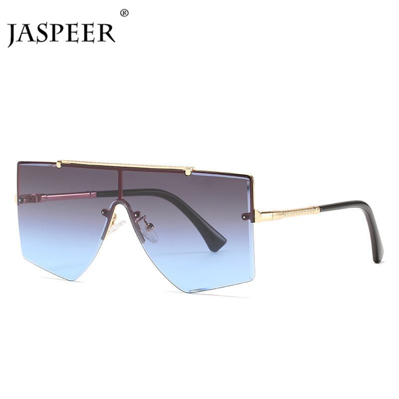 JASPEER Oversized One Piece Sunglasses Women Retro Gradient Shades UV400 Vintage Glasses Men Fashion Eyewear
JASPEER Oversized One Piece Sunglasses Women Retro Gradient Shades UV400 Vintage Glasses Men Fashion Eyewear