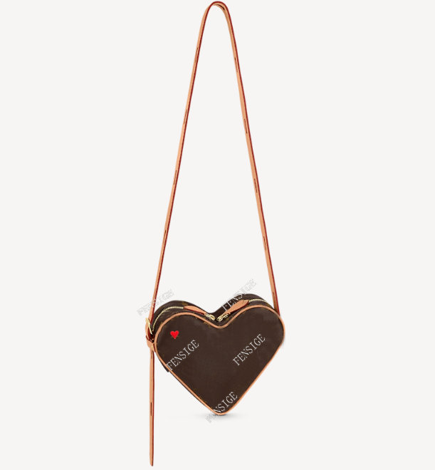 M57456 GAME ON COEUR Mini Desinger red heart Shaped handbag calf leather women canvas embossed crossbody evening shoulder bag purse, Others
M57456 GAME ON COEUR Mini Desinger red heart Shaped handbag calf leather women canvas embossed crossbody evening shoulder bag purse, Others