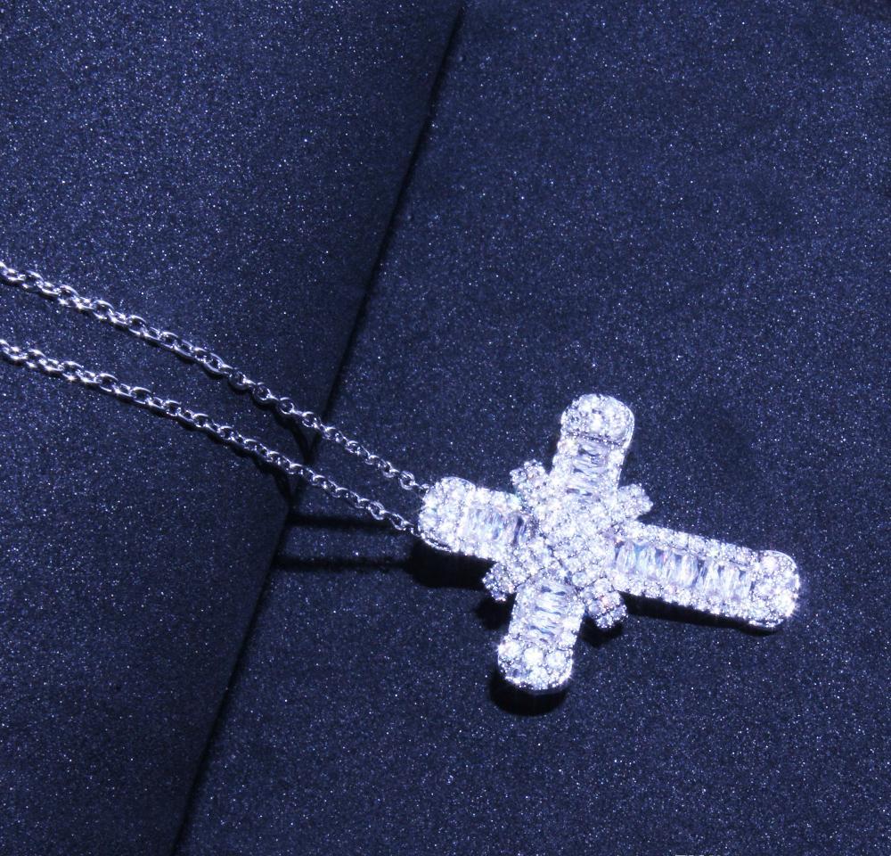 Jewelry Necklace Jesus Cross Women Plated Christian Shiny Trendy Zirconia Zircon Pendant Cubic Silver Gift For Necklaces bbykK bde_home
Jewelry Necklace Jesus Cross Women Plated Christian Shiny Trendy Zirconia Zircon Pendant Cubic Silver Gift For Necklaces bbykK bde_home