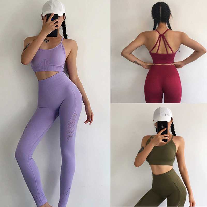 Seamless Yoga Set 2 Piece Work Out Clothing For Women Wholesale Gym Leggings+Sports Bra Fitness Sport Suits Outfit Female, Bra wine red
Seamless Yoga Set 2 Piece Work Out Clothing For Women Wholesale Gym Leggings+Sports Bra Fitness Sport Suits Outfit Female, Bra wine red