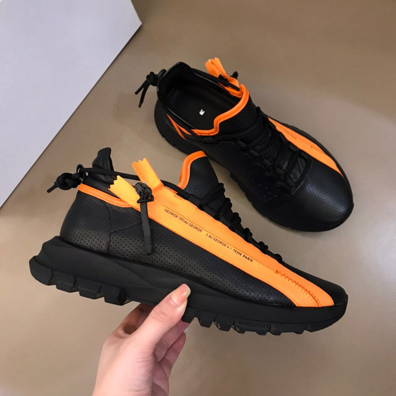 Men Low Runners Sneakers in Perforated Leather With Zip Triple Black White Bred Platform Casual Shoes Mens Chunky Trainer dad sneaker
Men Low Runners Sneakers in Perforated Leather With Zip Triple Black White Bred Platform Casual Shoes Mens Chunky Trainer dad sneaker