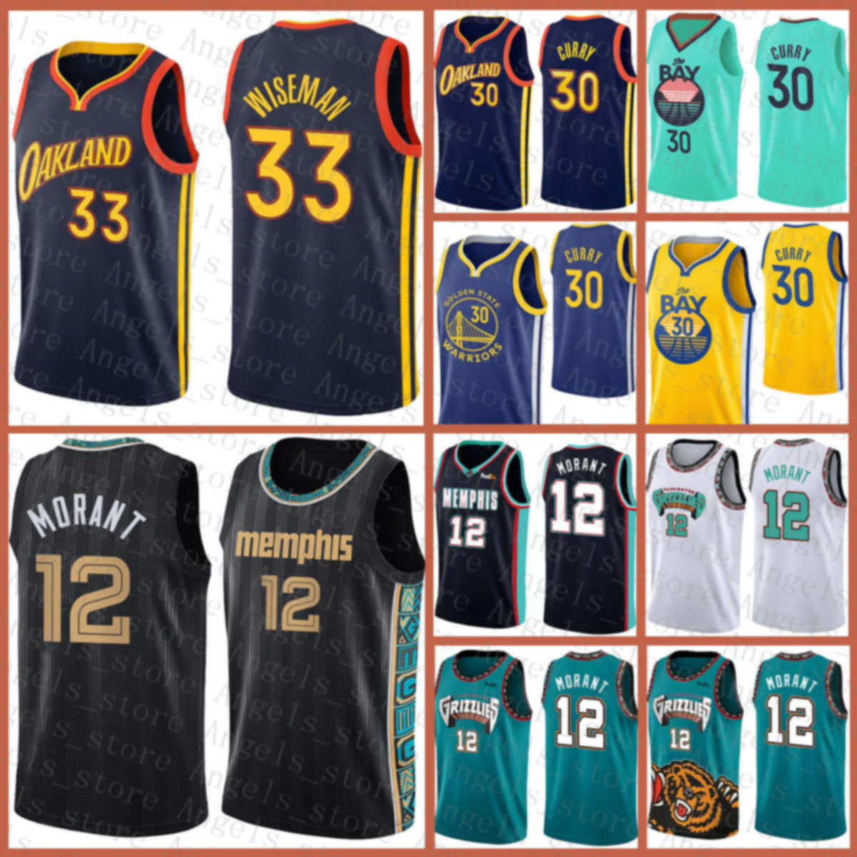 Stephen 30 Curry James 33 Wiseman Ja 12 Morant Golden New State Warriors Jersey Memphis Grizzlies New Basketball Jersey Blue, Black;red
Stephen 30 Curry James 33 Wiseman Ja 12 Morant Golden New State Warriors Jersey Memphis Grizzlies New Basketball Jersey Blue, Black;red