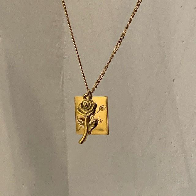 Titanium With 18K Gold Geo Floral Necklace Women Stainless Steel Jewelry Runway Gown Hiphop Rare Glam Japan Korean Fashion
Titanium With 18K Gold Geo Floral Necklace Women Stainless Steel Jewelry Runway Gown Hiphop Rare Glam Japan Korean Fashion
