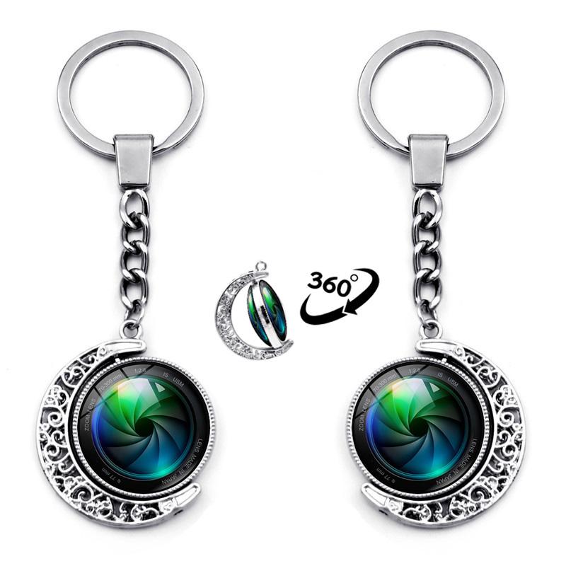 Keychains Camera Lens Fashion Keychain With SLR Pographer Enthusiast Pattern 360 Degree Rotation Moon Pendant Key Chain Women
Keychains Camera Lens Fashion Keychain With SLR Pographer Enthusiast Pattern 360 Degree Rotation Moon Pendant Key Chain Women