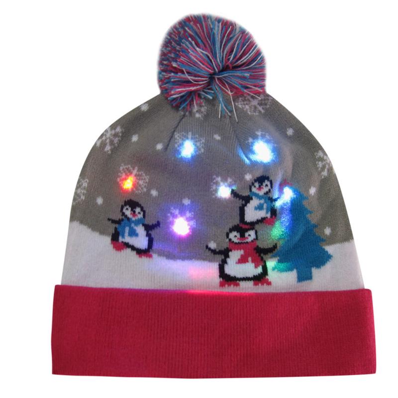2020 Colorful LED Merry Christmas Hats Beanie Sweater Christmas Santa Hat Light Up Knitted Hat for Kid Adult For Warm Cap Gifts
2020 Colorful LED Merry Christmas Hats Beanie Sweater Christmas Santa Hat Light Up Knitted Hat for Kid Adult For Warm Cap Gifts