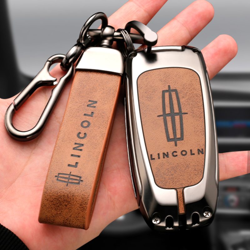 

Suitable for Lincoln Adventurer 21 Pilot Modified Shell Navigator Car Key Case, Black