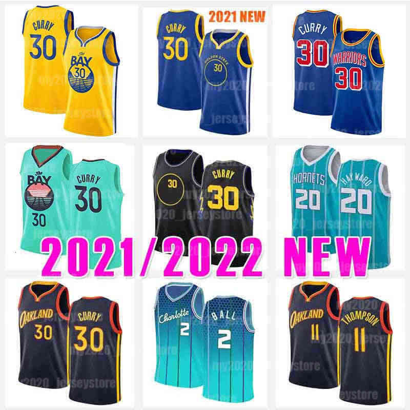 Stephen 30 Curry Jersey Klay 11 Thompson Basketball LaMelo 2 Ball Draymond Warriores Hornet Green Gordon 20 Hayward Golden 33 Wiseman James от DHgate WW