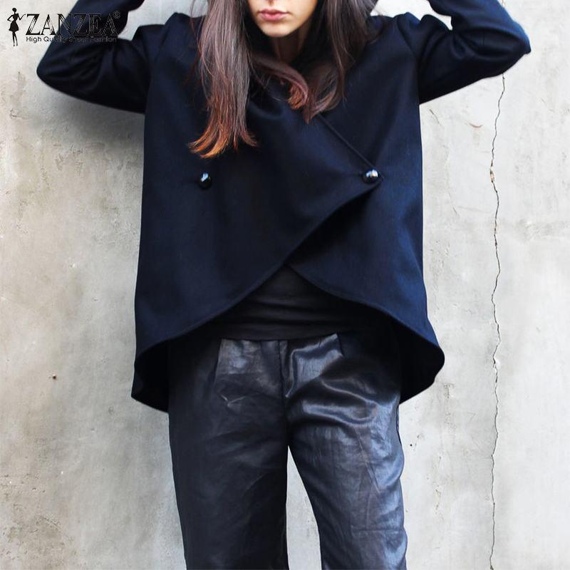 Asymmetrical Sweatshirts Women's Jackets ZANZEA Autumn Casual Hooded Double Breasted Outwear Fashion Lapel Coat Female Overcoats1, Army green
Asymmetrical Sweatshirts Women's Jackets ZANZEA Autumn Casual Hooded Double Breasted Outwear Fashion Lapel Coat Female Overcoats1, Army green