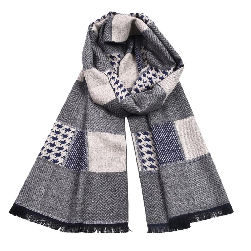 Men Tassel Design Long Cashmere Scarves With Warm Long Wraps Autumn Scarf Plaid Double-sided Twill Scarves Sjaal #T2G
Men Tassel Design Long Cashmere Scarves With Warm Long Wraps Autumn Scarf Plaid Double-sided Twill Scarves Sjaal #T2G