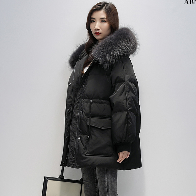 2021 New Female Big of Royal Skin with Black Hood Parka 90% White Down Warm Thick Coat Snow Outwear CT8B, White fur white.
2021 New Female Big of Royal Skin with Black Hood Parka 90% White Down Warm Thick Coat Snow Outwear CT8B, White fur white.
