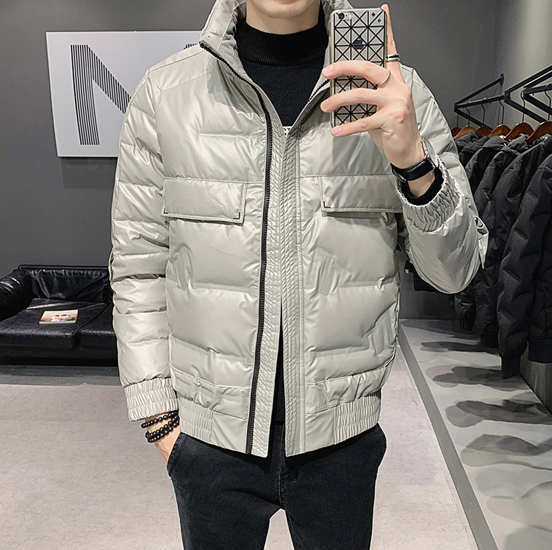 Casual Mens Down Jacket with Zipper 2020 New Arrival Winter Men Parkas Coat with Hooded High Quality Mens Down Coats Clothing, Shiny-black
Casual Mens Down Jacket with Zipper 2020 New Arrival Winter Men Parkas Coat with Hooded High Quality Mens Down Coats Clothing, Shiny-black