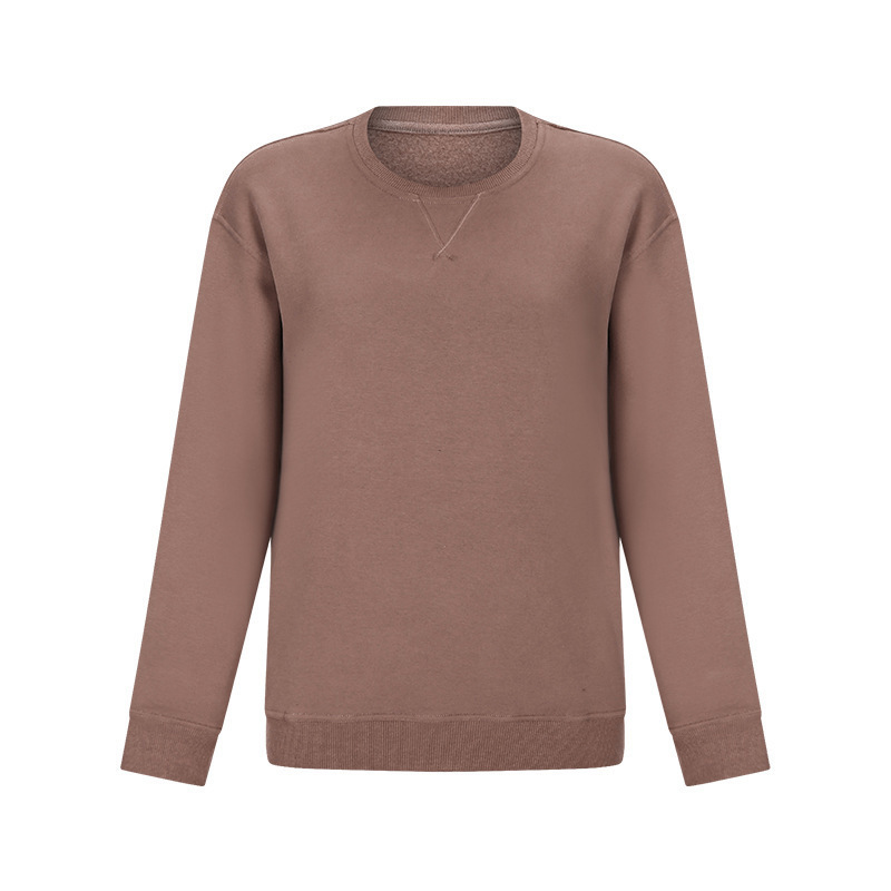 Yoga Tops Loose Fit Long Sleeve Warm Sweater Gym Clothes Women Running Fitness Sports Casual Coat Hoodies Shirts Match for Leggings