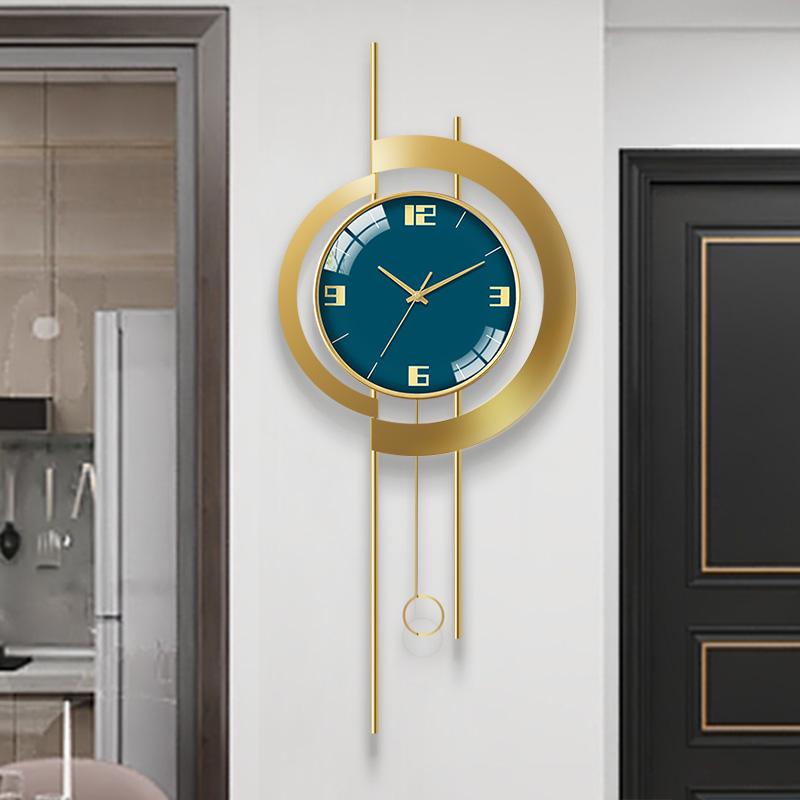 New American Style Wall Clock Modern Design Home Decor Watch Wall Decoration Sticker House Hanging Designer Clock Art Swingable
New American Style Wall Clock Modern Design Home Decor Watch Wall Decoration Sticker House Hanging Designer Clock Art Swingable