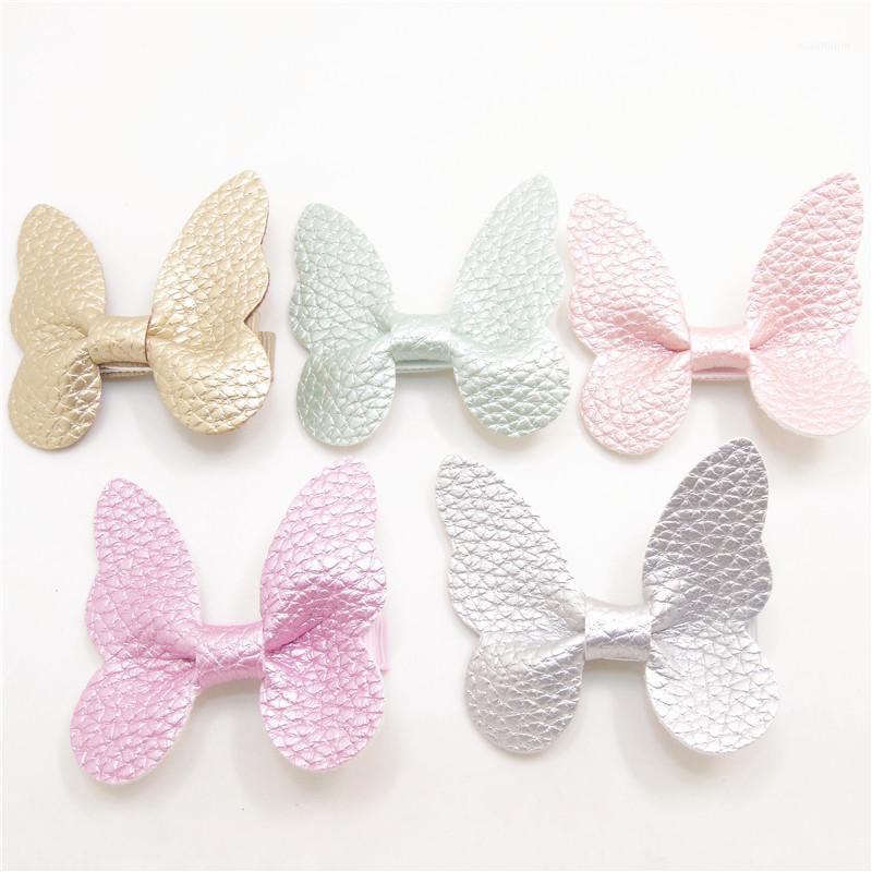 1pc 5.5cm Big Butterfly Hair Clips Artificial Leather Bow Kid Hairpin Gold Silver Girls Party Cartoon Animal Grips1, Green
1pc 5.5cm Big Butterfly Hair Clips Artificial Leather Bow Kid Hairpin Gold Silver Girls Party Cartoon Animal Grips1, Green