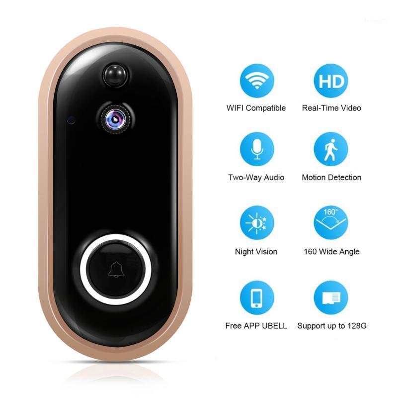 Smart WIFI Doorbell Video Visual Intercom Video Door Phone 1080P 2.4GHz WIFI Doorbell Camera IR Remote Record Monitoring1
Smart WIFI Doorbell Video Visual Intercom Video Door Phone 1080P 2.4GHz WIFI Doorbell Camera IR Remote Record Monitoring1