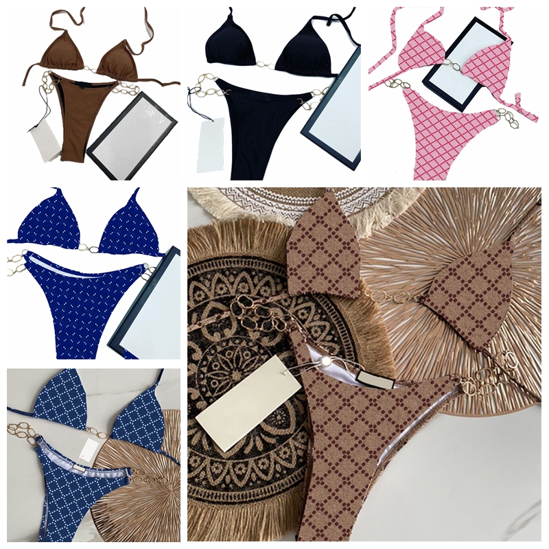 Vintage Letters Printed Bikinis Swimwear Womens Sexy Split Chain Swimsuits with Tie Summer Pool Party Spa Beach Bra Briefs Thongs Fashion Padded Swimsuit 2 Colors, Extra shipping
Vintage Letters Printed Bikinis Swimwear Womens Sexy Split Chain Swimsuits with Tie Summer Pool Party Spa Beach Bra Briefs Thongs Fashion Padded Swimsuit 2 Colors, Extra shipping