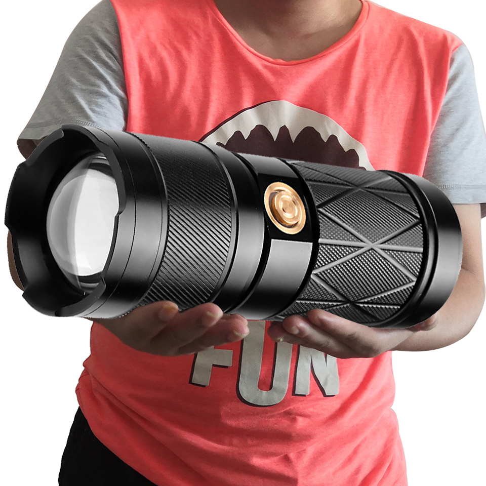 Z30 XHP90.2 Super Bright Led Double Head Flashlight Waterproof Rechargeable Zoomable Torch Work Light Spotlight Floodling Lantern
Z30 XHP90.2 Super Bright Led Double Head Flashlight Waterproof Rechargeable Zoomable Torch Work Light Spotlight Floodling Lantern