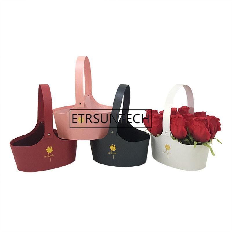 60pcs Portable Handhold Flower Packaging Box Florist Paperboard Flower Basket Gift Box Mother's Day Valentine's Day Gift
60pcs Portable Handhold Flower Packaging Box Florist Paperboard Flower Basket Gift Box Mother's Day Valentine's Day Gift