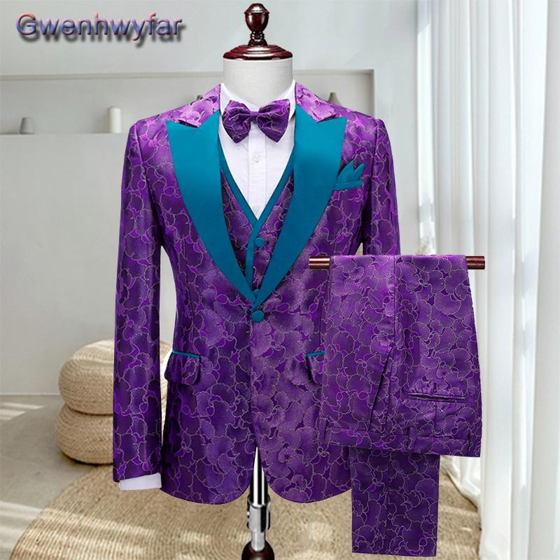 Gwenhwyfar Slim Fit Men Suits 3 Piece for Wedding,2020 Fashion Clothes Peaked Lapel Groom Tuxedos Male 3 Pcs Jacket With Pants, Men suits 6
Gwenhwyfar Slim Fit Men Suits 3 Piece for Wedding,2020 Fashion Clothes Peaked Lapel Groom Tuxedos Male 3 Pcs Jacket With Pants, Men suits 6