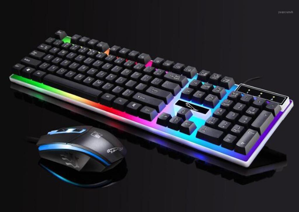 G21 LED Rainbow Color Backlight Gaming Game USB Wired Keyboard Mouse Set Robotic Feel For PC Laptop Gamer Ergonomic Design1
G21 LED Rainbow Color Backlight Gaming Game USB Wired Keyboard Mouse Set Robotic Feel For PC Laptop Gamer Ergonomic Design1