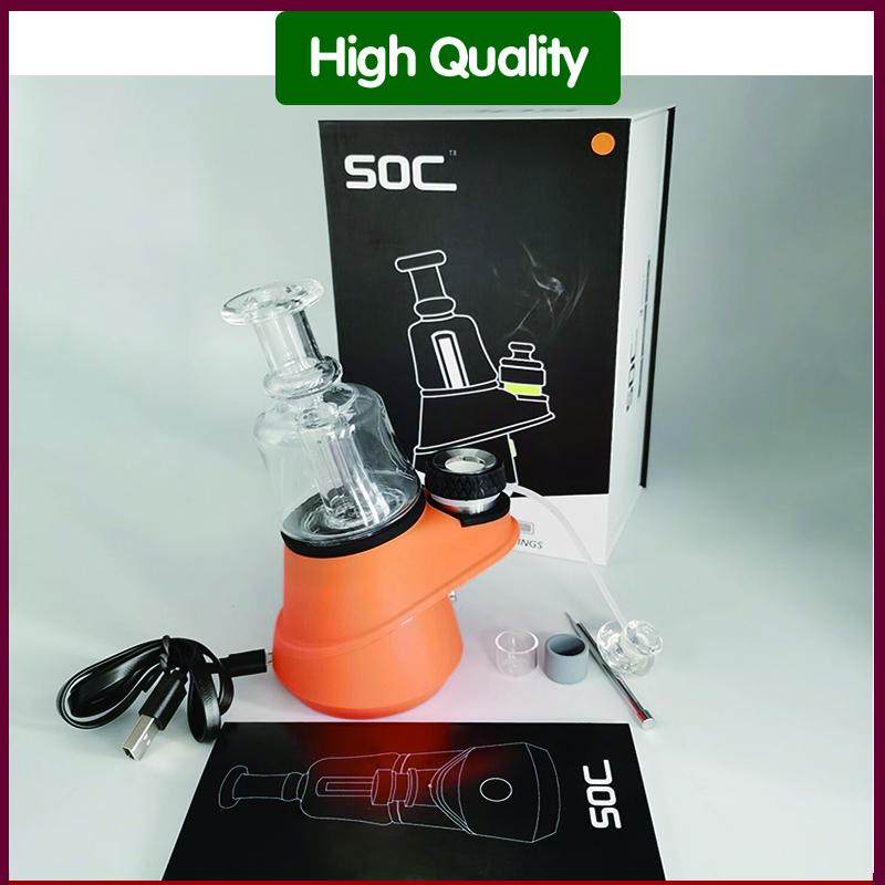 2021 newest SOC vapes atomizer glass pipe smoking tube dry herb vapor starter 2200mah battery 4 temp settings ecig dab rig wax vaporizer, Mix color
2021 newest SOC vapes atomizer glass pipe smoking tube dry herb vapor starter 2200mah battery 4 temp settings ecig dab rig wax vaporizer, Mix color