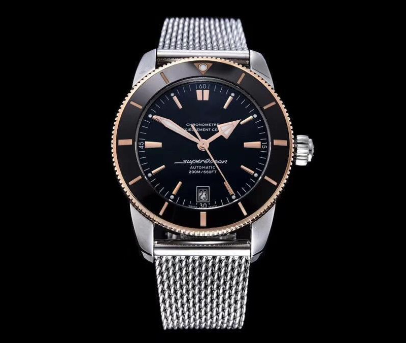 New Super Ocean Culture 42MM, GF produced, 300 m waterproof.ETA9015 movement, ceramic ring mouth.Sapphire mirror, automatic mechanical watch, Customize
New Super Ocean Culture 42MM, GF produced, 300 m waterproof.ETA9015 movement, ceramic ring mouth.Sapphire mirror, automatic mechanical watch, Customize