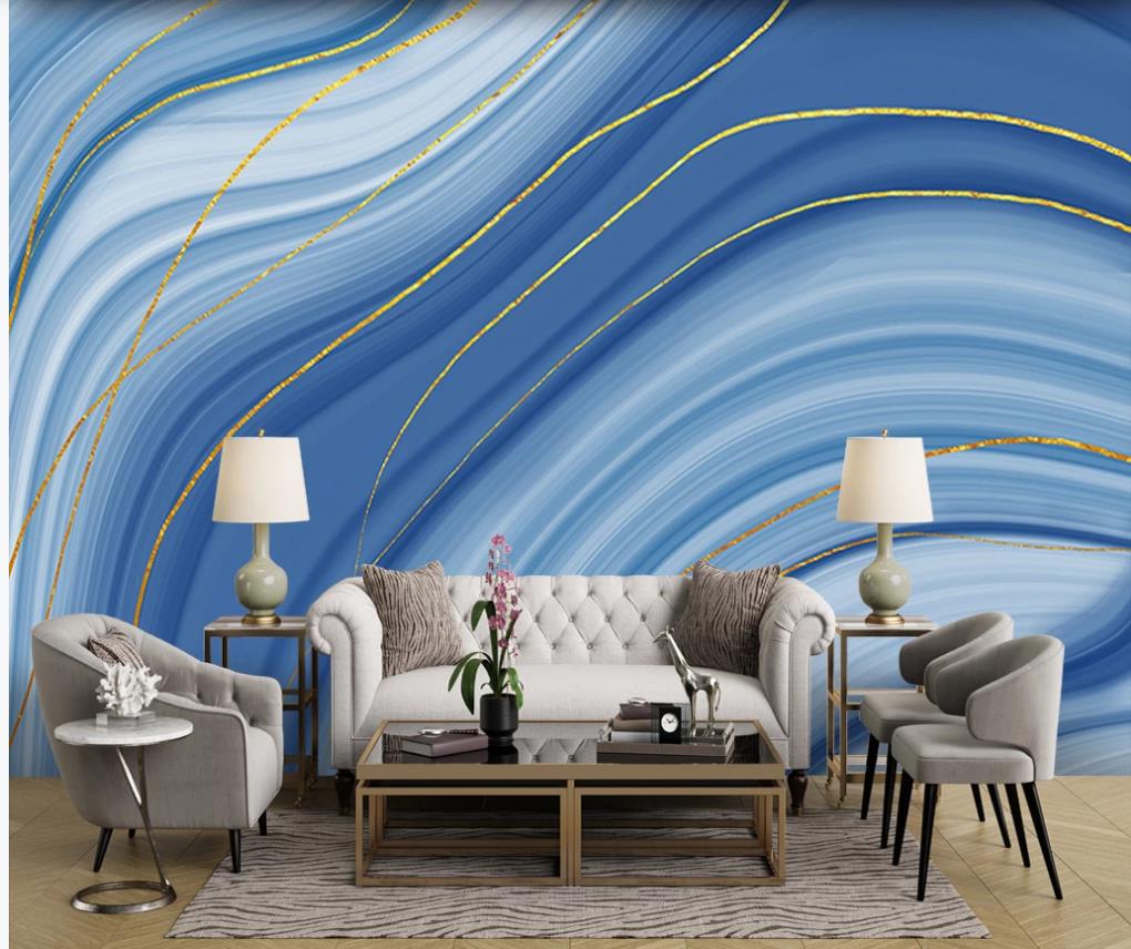 Modern modern wallpaper for living room light luxury abstract marble wallpapers TV background wall, Blue
Modern modern wallpaper for living room light luxury abstract marble wallpapers TV background wall, Blue