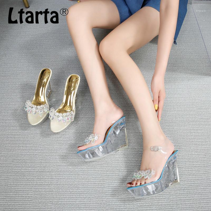 LTARTA Summer Wedge 10CM Nightclub High Heels Rhinestone Women's Shoes Catwalk Pole Shoes Crystal Women Sandals LFD-1101-71, Pink slippers
LTARTA Summer Wedge 10CM Nightclub High Heels Rhinestone Women's Shoes Catwalk Pole Shoes Crystal Women Sandals LFD-1101-71, Pink slippers