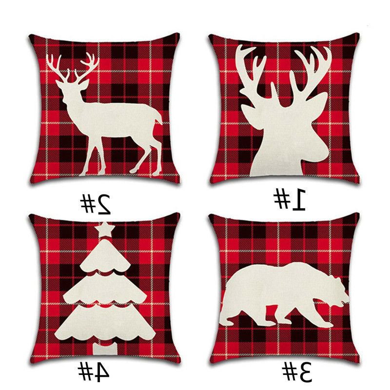 Christmas Pillow Case Canvas 45*45CM ELK Printed Individual Package Christmas Pillow Cover Retro Plaid Pillowcase Bedding, Remark style
Christmas Pillow Case Canvas 45*45CM ELK Printed Individual Package Christmas Pillow Cover Retro Plaid Pillowcase Bedding, Remark style