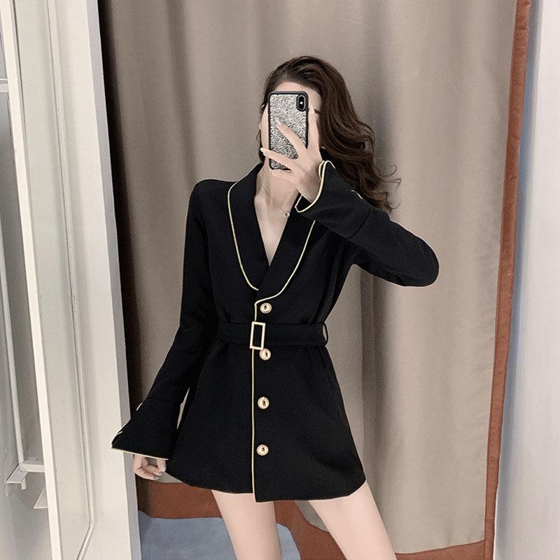 Women' Autumn High-End Auit Ins Slim Japanese Professional High-Quality Black Blazer Female -XL Casual
Women' Autumn High-End Auit Ins Slim Japanese Professional High-Quality Black Blazer Female -XL Casual