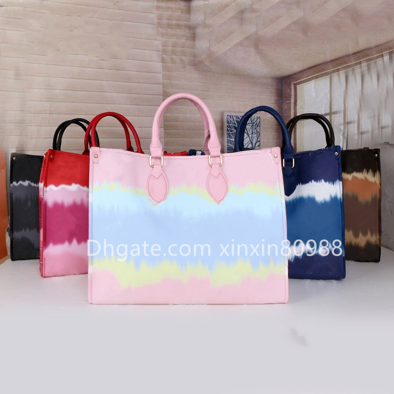 Hot Sale Onthego Large Capacity Tote Designers Shoulder Bags Duplex Leather Sac Bag Print Woman Handbag Lady Shopping Bag 43*31*18cm, Red+flower
Hot Sale Onthego Large Capacity Tote Designers Shoulder Bags Duplex Leather Sac Bag Print Woman Handbag Lady Shopping Bag 43*31*18cm, Red+flower