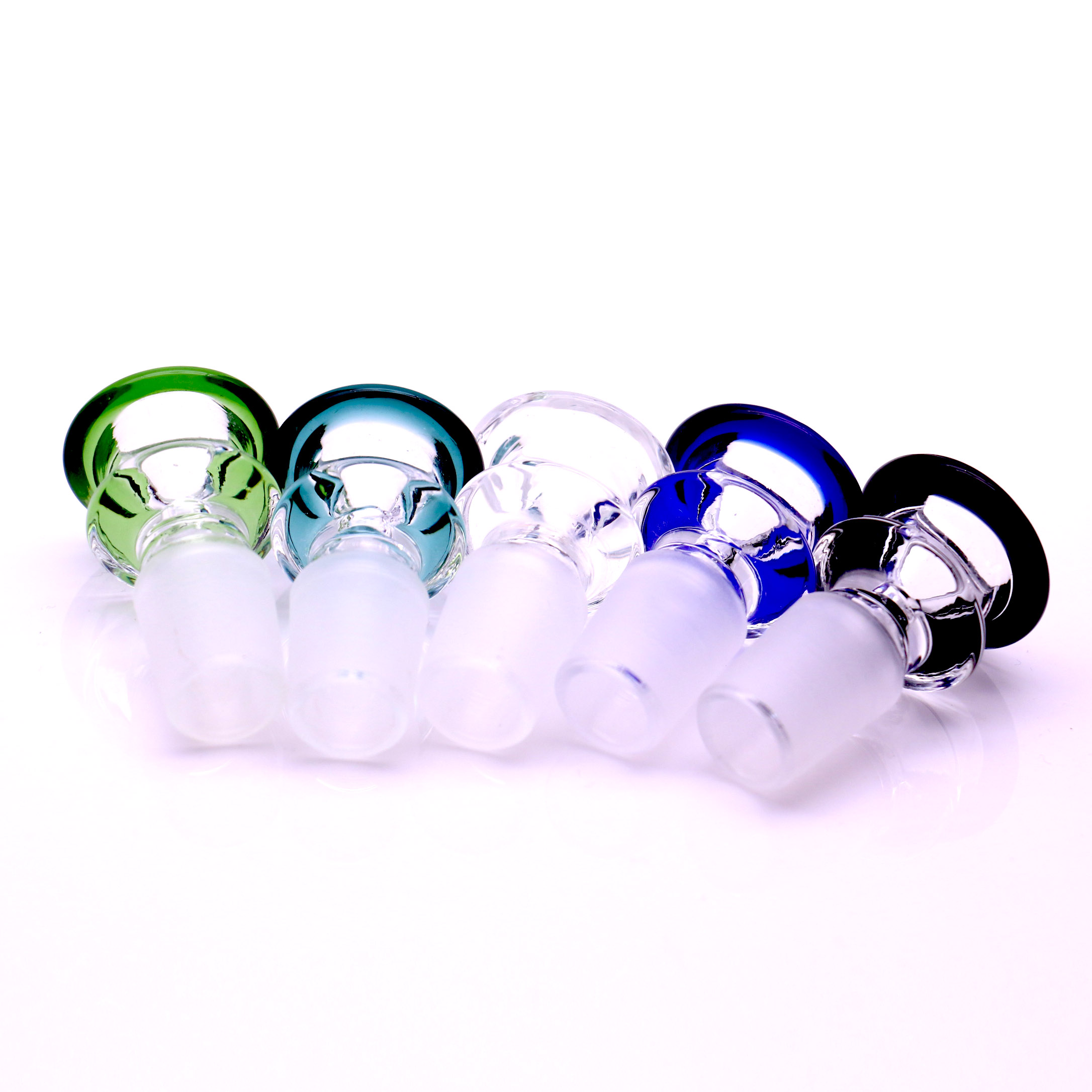 

Dabber tool hookahs Glass bowl male double layers with a kit bong accessory cone smoking pipes for 14mm 18mm joint