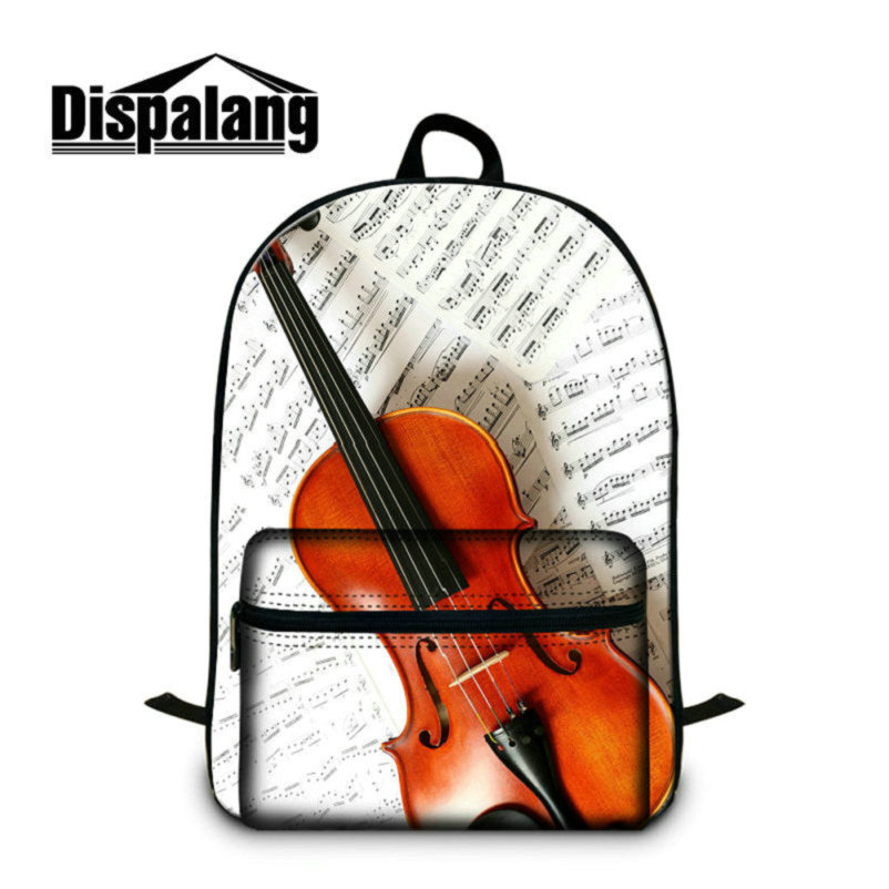 14 Inch Notebook Computer Laptop Backpack For Teenagers Violin Printed School Bags For High School Students Children Canvas Quality Bookbags
14 Inch Notebook Computer Laptop Backpack For Teenagers Violin Printed School Bags For High School Students Children Canvas Quality Bookbags