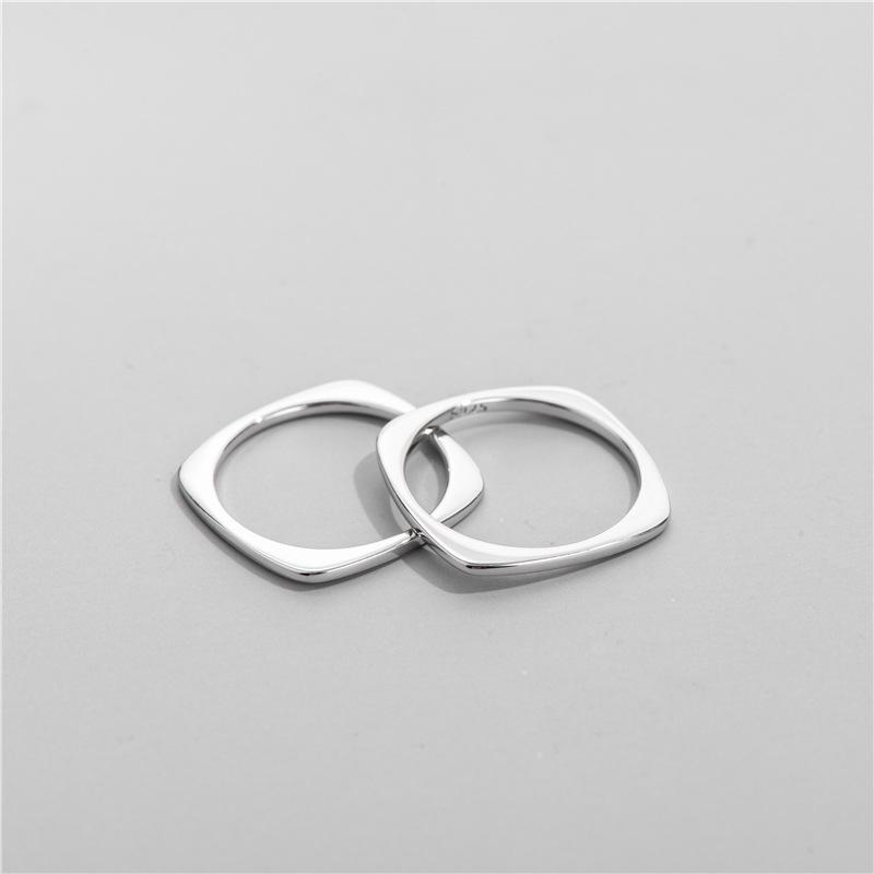 sodrov Whole body S925 sterling silver simple square glossy couple ring fashion trend personality ring HK 12 14 16
sodrov Whole body S925 sterling silver simple square glossy couple ring fashion trend personality ring HK 12 14 16