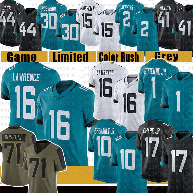 16 Trevor Lawrence Football Jersey Laviska Shenault Jr. Travis Etienne JR Josh Allen James Robinson Fred Taylor Myles Jack CJ Henderson Mark Brunell Rayshawn Jenkins, 2021 women size s-xxl(mzh)
16 Trevor Lawrence Football Jersey Laviska Shenault Jr. Travis Etienne JR Josh Allen James Robinson Fred Taylor Myles Jack CJ Henderson Mark Brunell Rayshawn Jenkins, 2021 women size s-xxl(mzh)