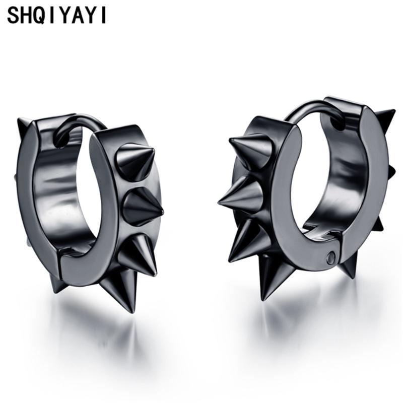 SHQIYAYI 316l Stainless Steel Hoop Earrings For Men Women Casual Punk Rock Fashion Jewelry Accessories O316
SHQIYAYI 316l Stainless Steel Hoop Earrings For Men Women Casual Punk Rock Fashion Jewelry Accessories O316