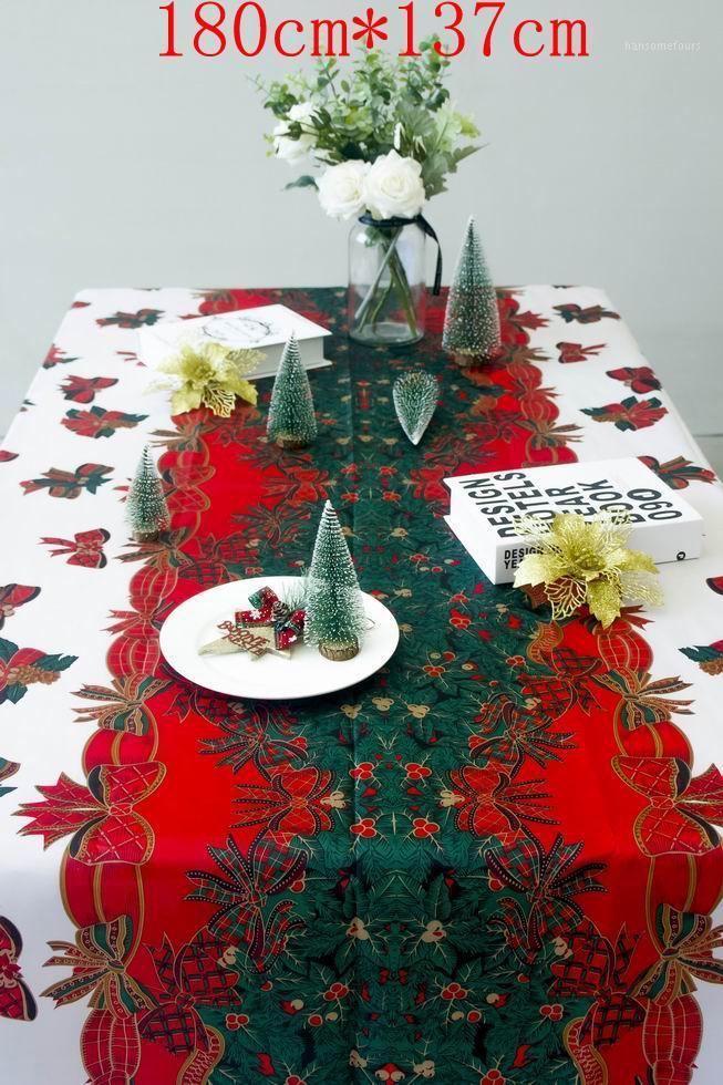 Christmas Tablecloth Ornaments New Year Dinning Table Cover Polyester Table cloth Tableware wedding home Party Decorations1, 180-137cm
Christmas Tablecloth Ornaments New Year Dinning Table Cover Polyester Table cloth Tableware wedding home Party Decorations1, 180-137cm