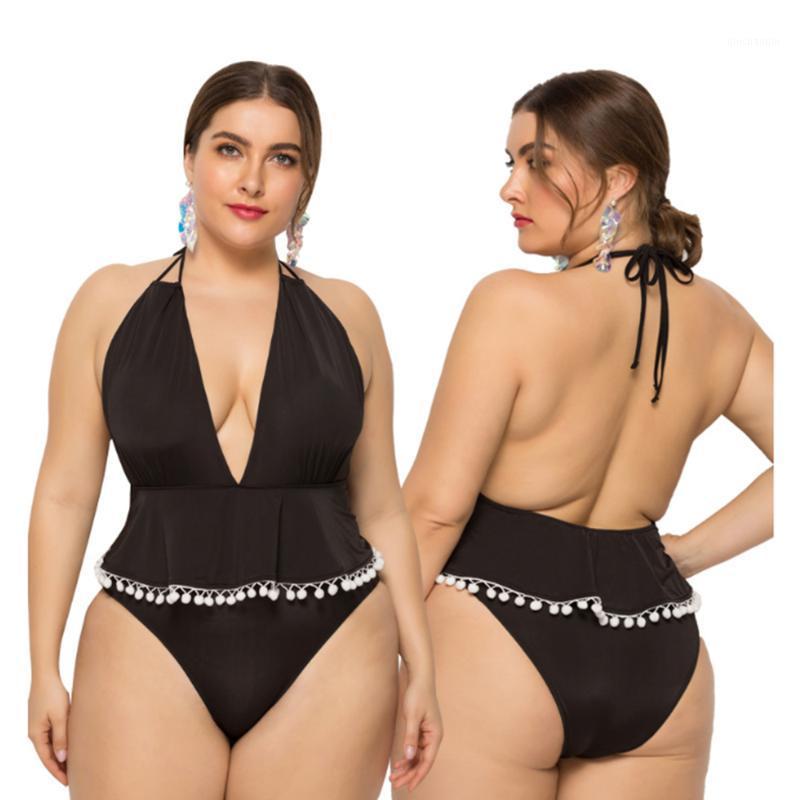 2020 NEW Tasseled One-Piece Swimsuit Female Summer Black Plus Fat To Increase Fashion Slim Deep V-Neck One-Piece Swimsuit1
2020 NEW Tasseled One-Piece Swimsuit Female Summer Black Plus Fat To Increase Fashion Slim Deep V-Neck One-Piece Swimsuit1